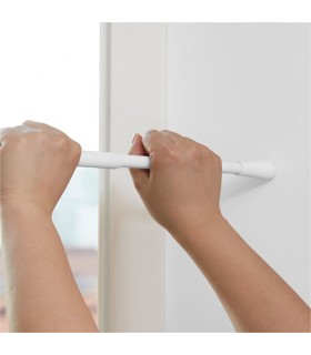 میله پرده سفید ایکیا مدل FJÄDRANDE سایز 70 تا 120 سانتی متر