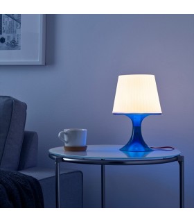 آباژور ایکیا مدل LAMPAN رنگ آبی
