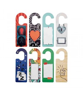 تگ درب اتاق کودک ایکیا مدل STOPPAR بسته 4 تایی
