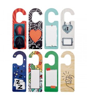 تگ درب اتاق کودک ایکیا مدل STOPPAR بسته 4 تایی
