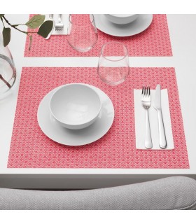 زیر بشقابی ایکیا مدل GALLRA رنگ صورتی