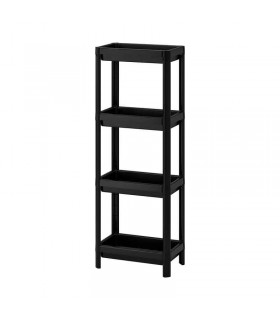 طبقه حمام ایکیا مدل VESKEN رنگ مشکی